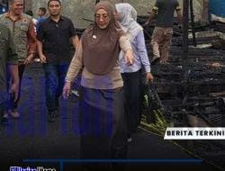 Bupati Berau Berikan Bantuan kepada Korban Kebakaran di Jalan H Isa 1
