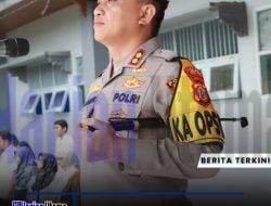Kapolres Berau Pimpin Upacara Bendera di SMA Negeri 1 Berau