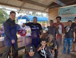 Teluk Lombok, Joni Menyerahkan Bantuan 10 Mesin Ketinting
