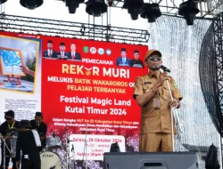 Festival Magic Land Kutai Timur 2024: Merayakan Budaya Lokal dan Pecahkan Rekor MURI Batik Wakaroros