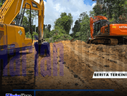 Satuan Pengamanan PT Berau Coal dan Polres Berau Amankan Alat Berat Diduga untuk Tambang Ilegal di Berau