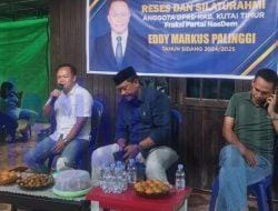 Serap Aspirasi Masyarakat, Eddy Markus Palinggi Gelar Reses di Kelurahan Teluk Lingga