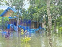 Banjir Rendam 11 Rumah di Jalan Kalimarau, Ketinggian Air Capai di Atas Lutut