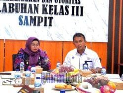 Sinergi KSOP Kelas III Sampit Menerima Kunjungan Kerja Wakil Bupati Kota Waringin Timur.