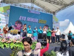 Ribuan Warga Padati Polder Ilham Maulana di Puncak HKN Kutim 2025