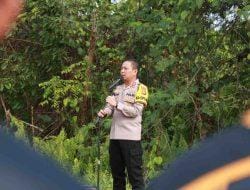 Dorong Swasembada Pangan Nasional, Kapolres Kutim Tinjau Langsung Lahan Jagung di PIT KPC