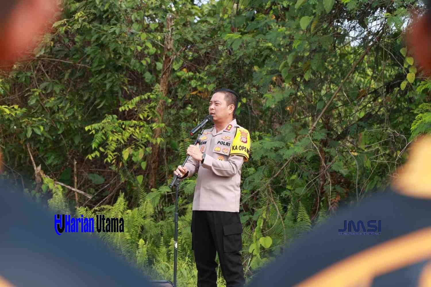 Dorong Swasembada Pangan Nasional, Kapolres Kutim Tinjau Langsung Lahan Jagung di PIT KPC 1