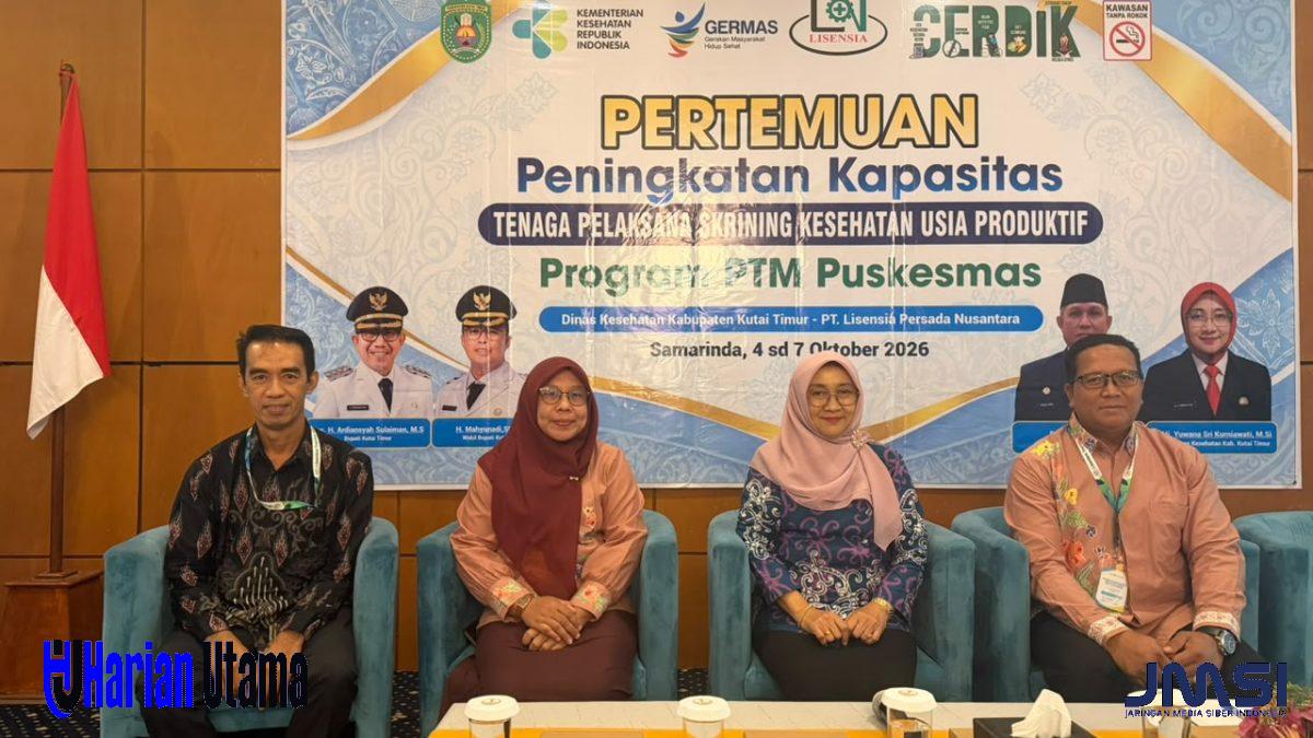 Cegah PTM Sejak Dini, Dinkes Kutim Perkuat Kompetensi Tenaga Skrining Usia Produktif